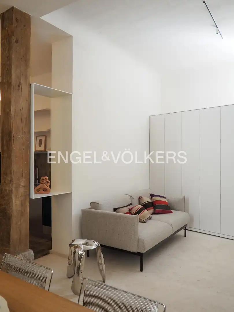 Living room of Apartments for rent in Madrid  with Heating, Furnished and Pets allowed