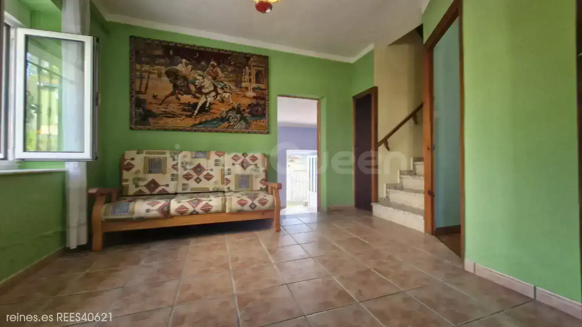 Sala de estar de Casa o chalet en venta en Nava con Aire acondicionado, Calefacción y Terraza