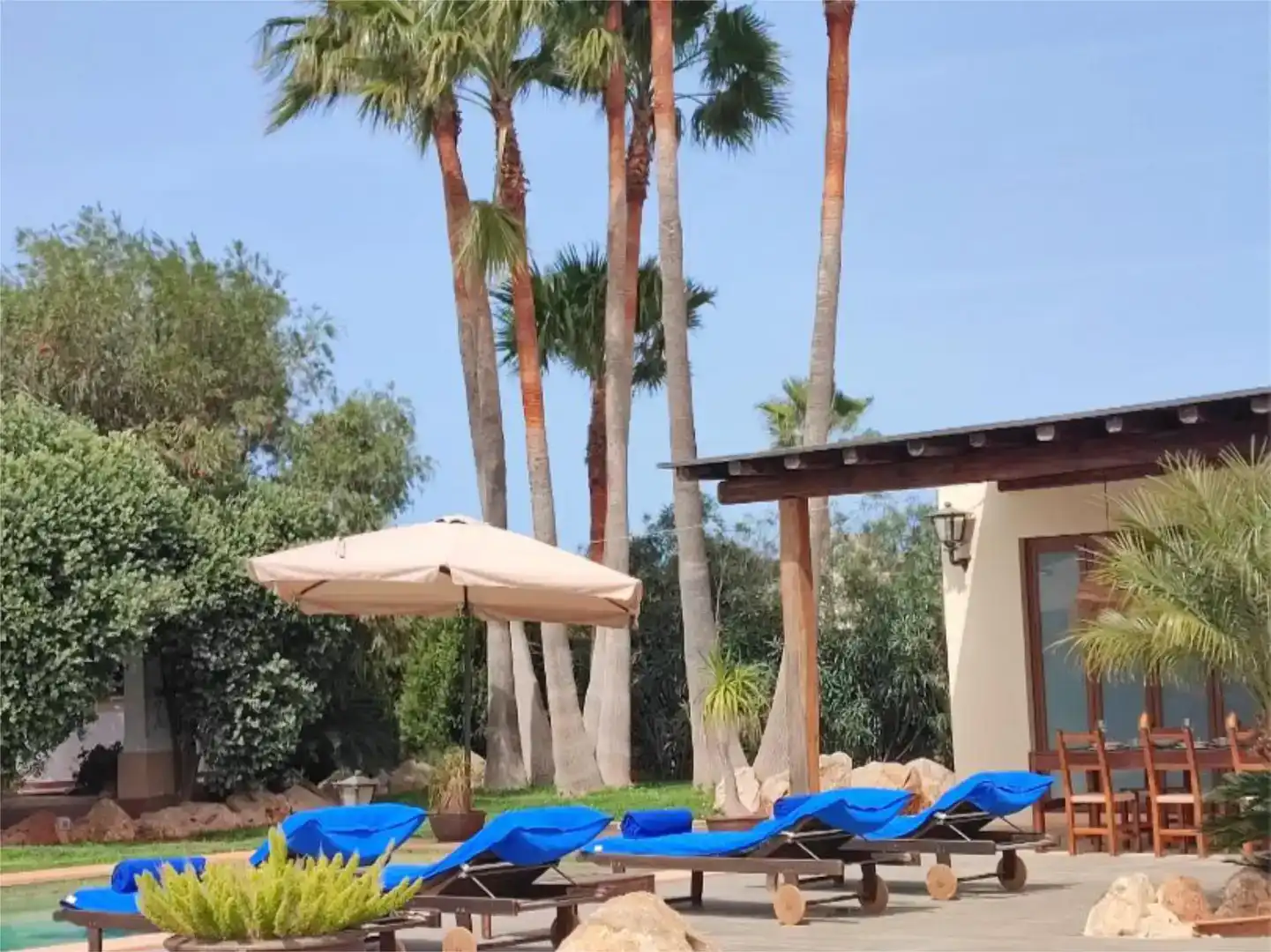Terraza de Casa o chalet en venta en Sant Joan de Labritja con Aire acondicionado y Piscina