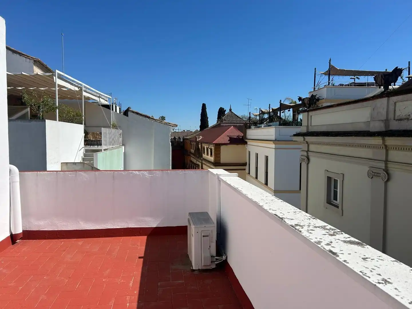 Terrassa de Pis de lloguer en Sevilla amb Aire condicionat i Balcó