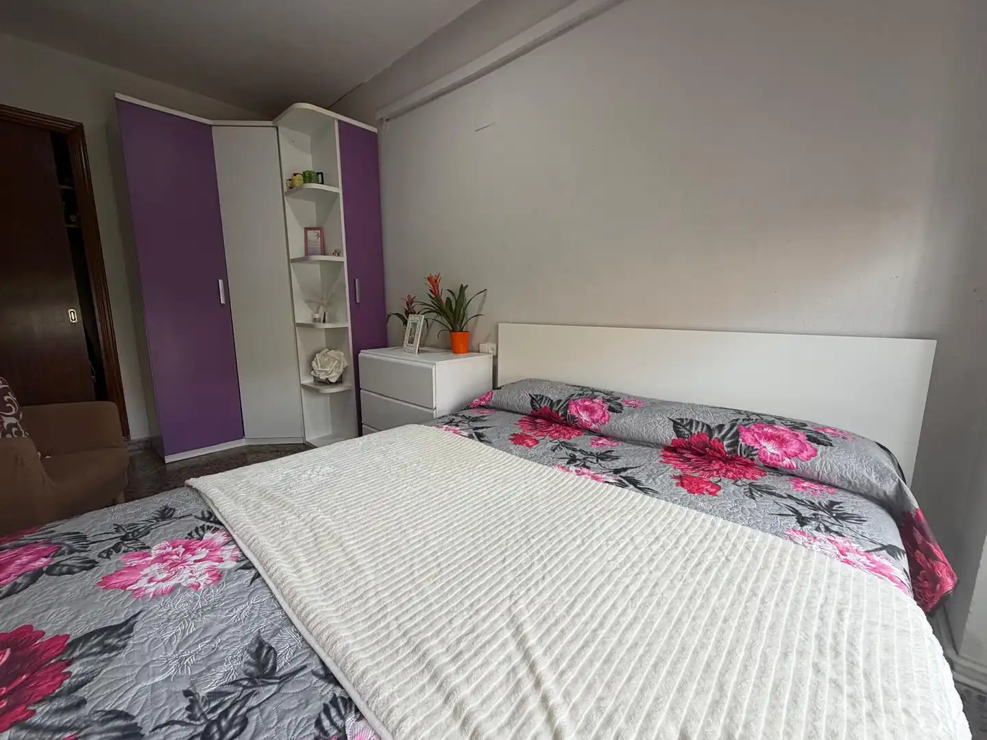 Bedroom of Flat for sale in Valencia  with Air Conditioner and Heating