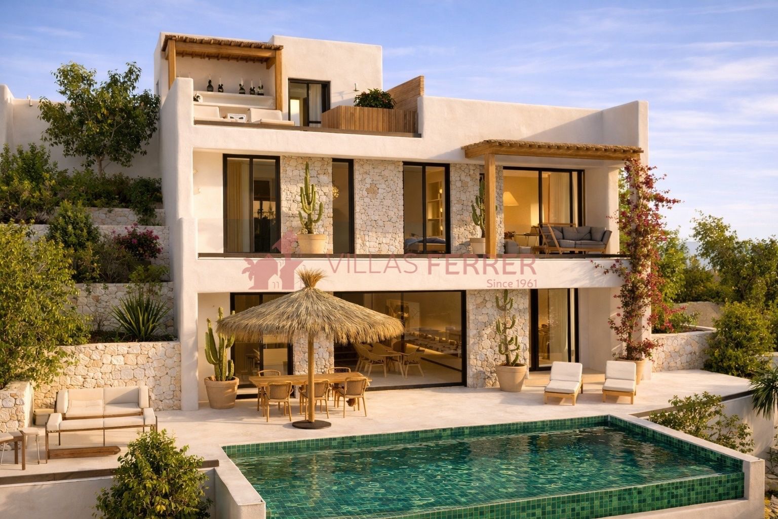 Terrace of House or chalet for sale in Dénia  with Air Conditioner, Heating and Private garden