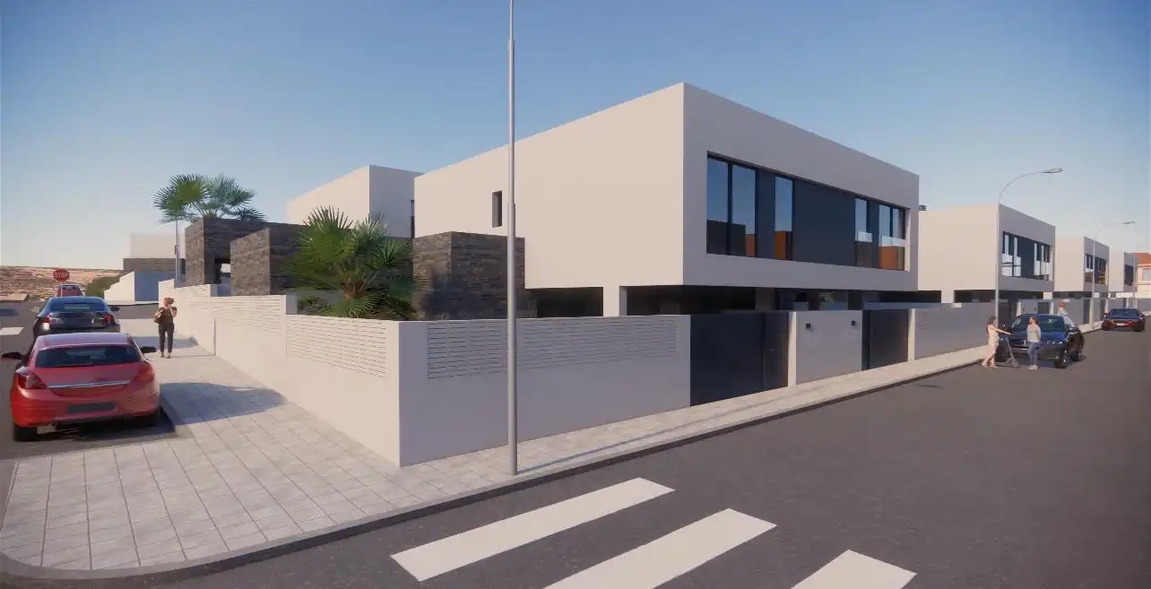 Vista exterior de Casa o chalet en venta en Huércal de Almería con Terraza