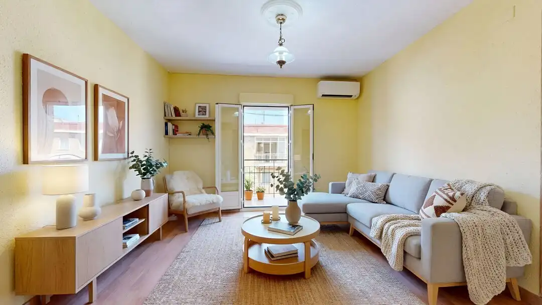 Sala de estar de Piso en venta en Madrid con Aire acondicionado, Calefacción y Terraza