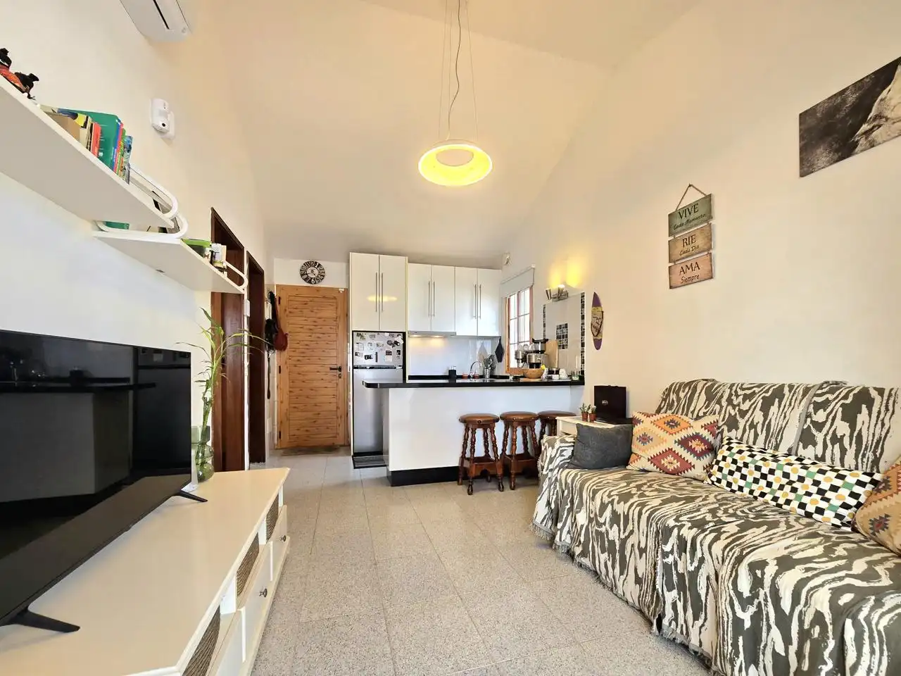 Sala de estar de Casa o chalet en venta en San Bartolomé de Tirajana con Aire acondicionado, Jardín privado y Terraza