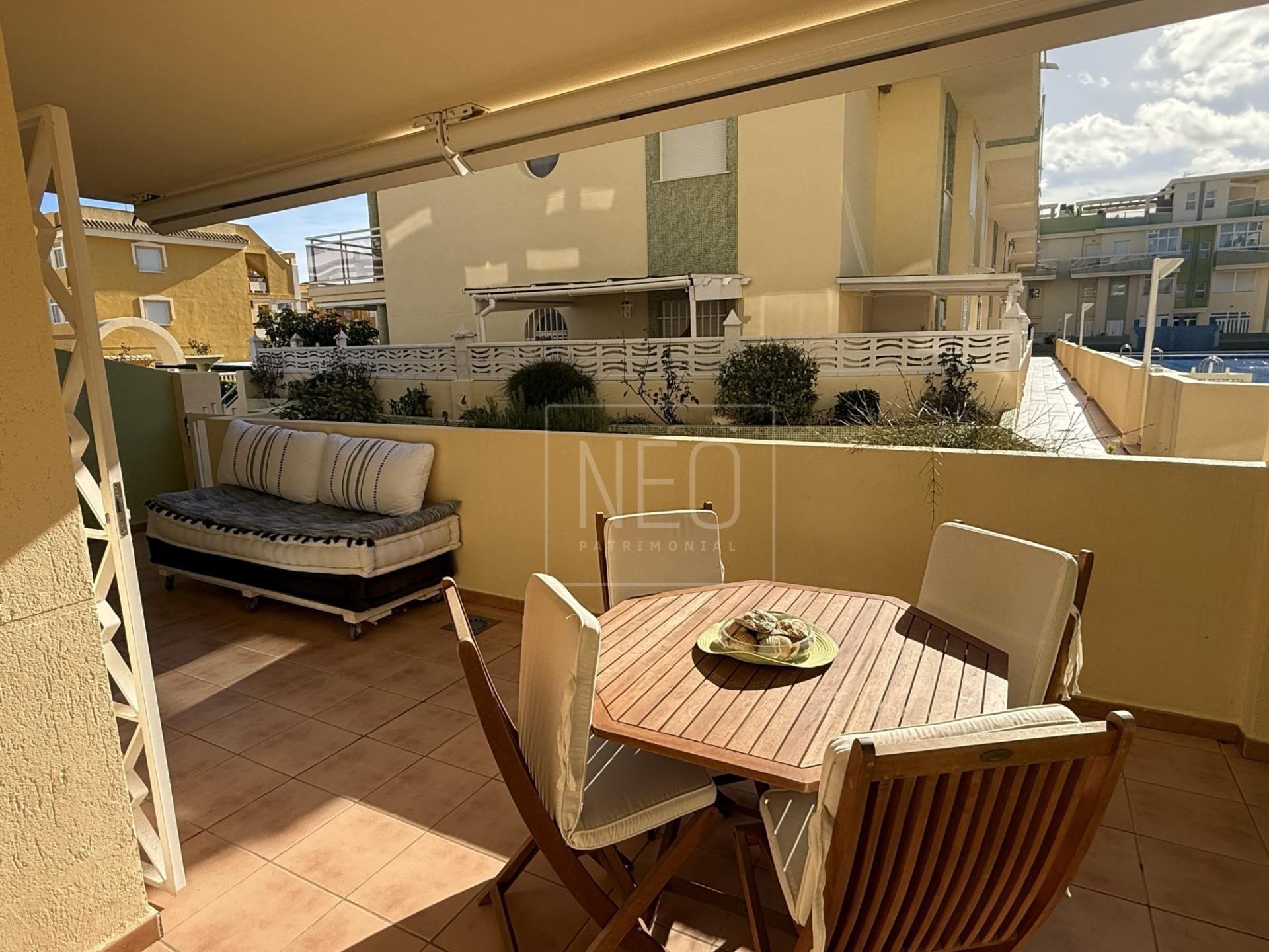 Terraza de Planta baja en venta en Xeraco con Jardín privado, Terraza y Trastero