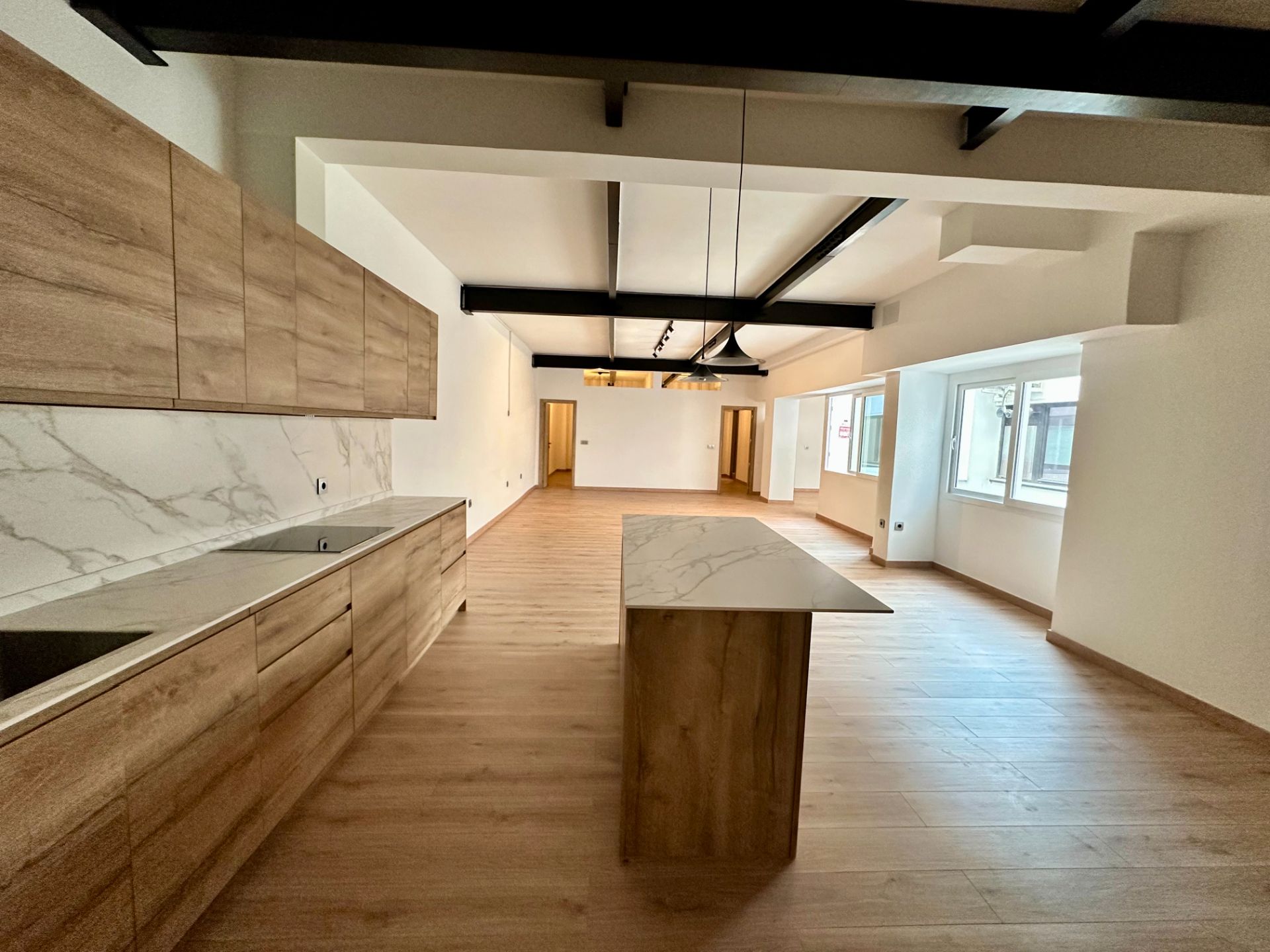 Cuina de Pis en venda en  Barcelona Capital amb Aire condicionat, Calefacció i Parquet