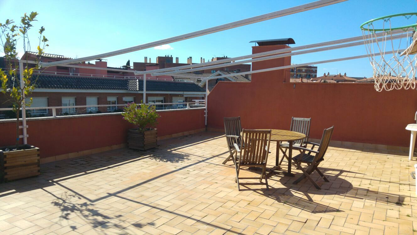 Terraza de Ático de alquiler en Sant Cugat del Vallès con Calefacción, Parquet y Terraza