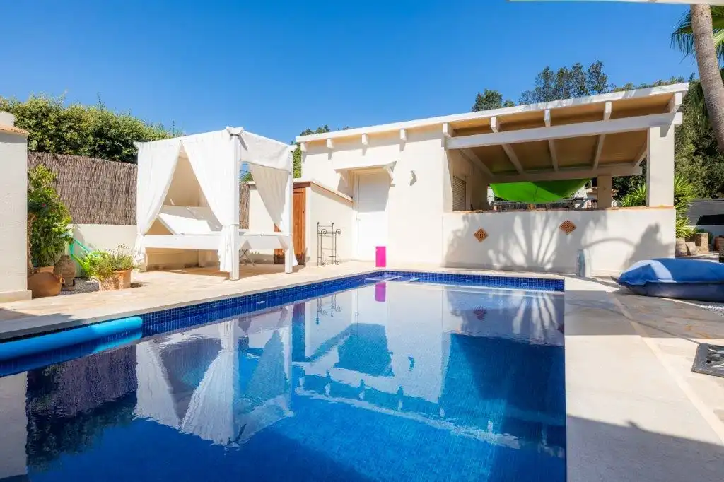 Swimming pool of Houses for sale in Pollença  with Air Conditioner, Heating and Private garden