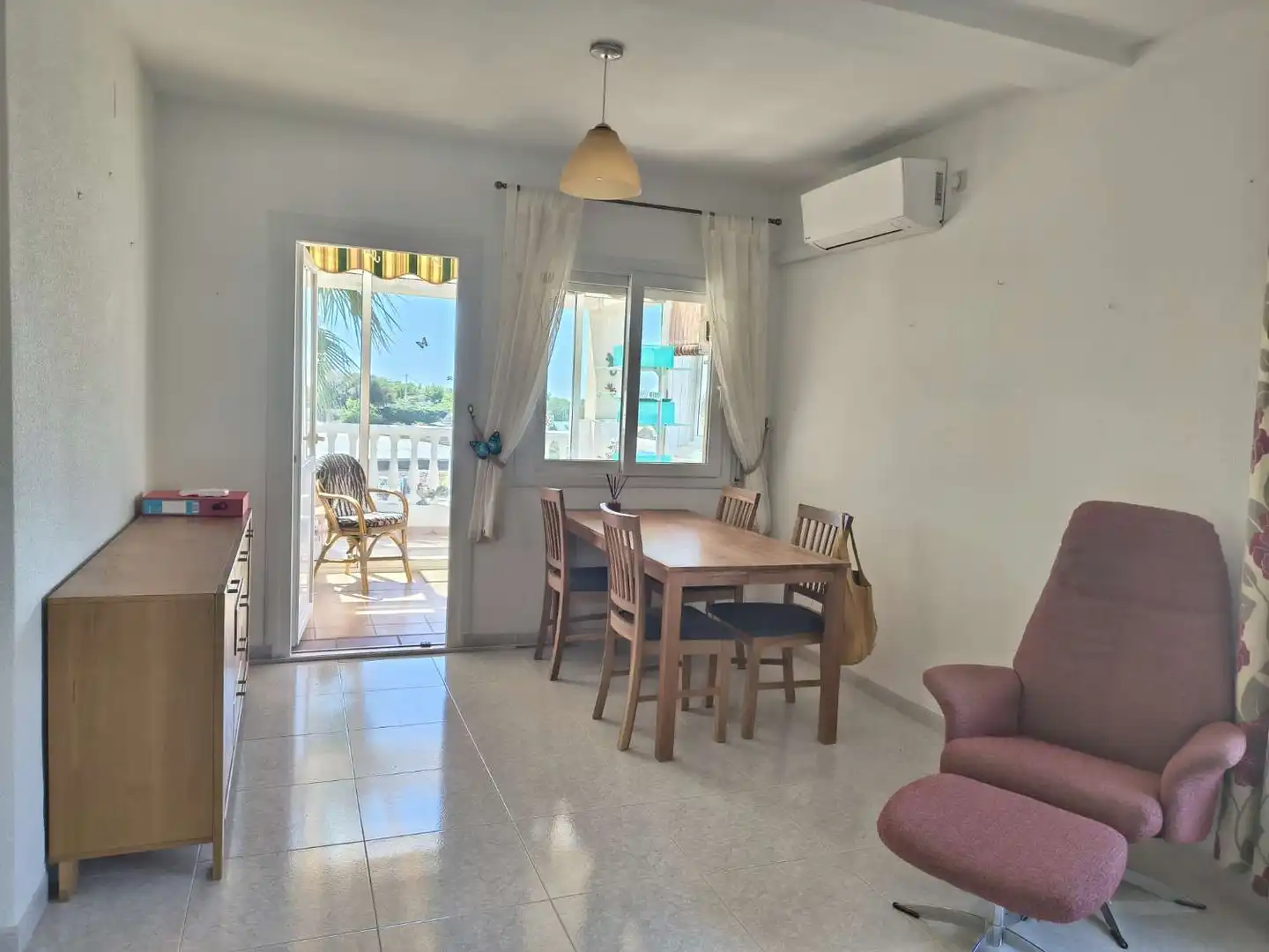 Dining room of Flat for sale in Torrox  with Air Conditioner, Terrace and Swimming Pool