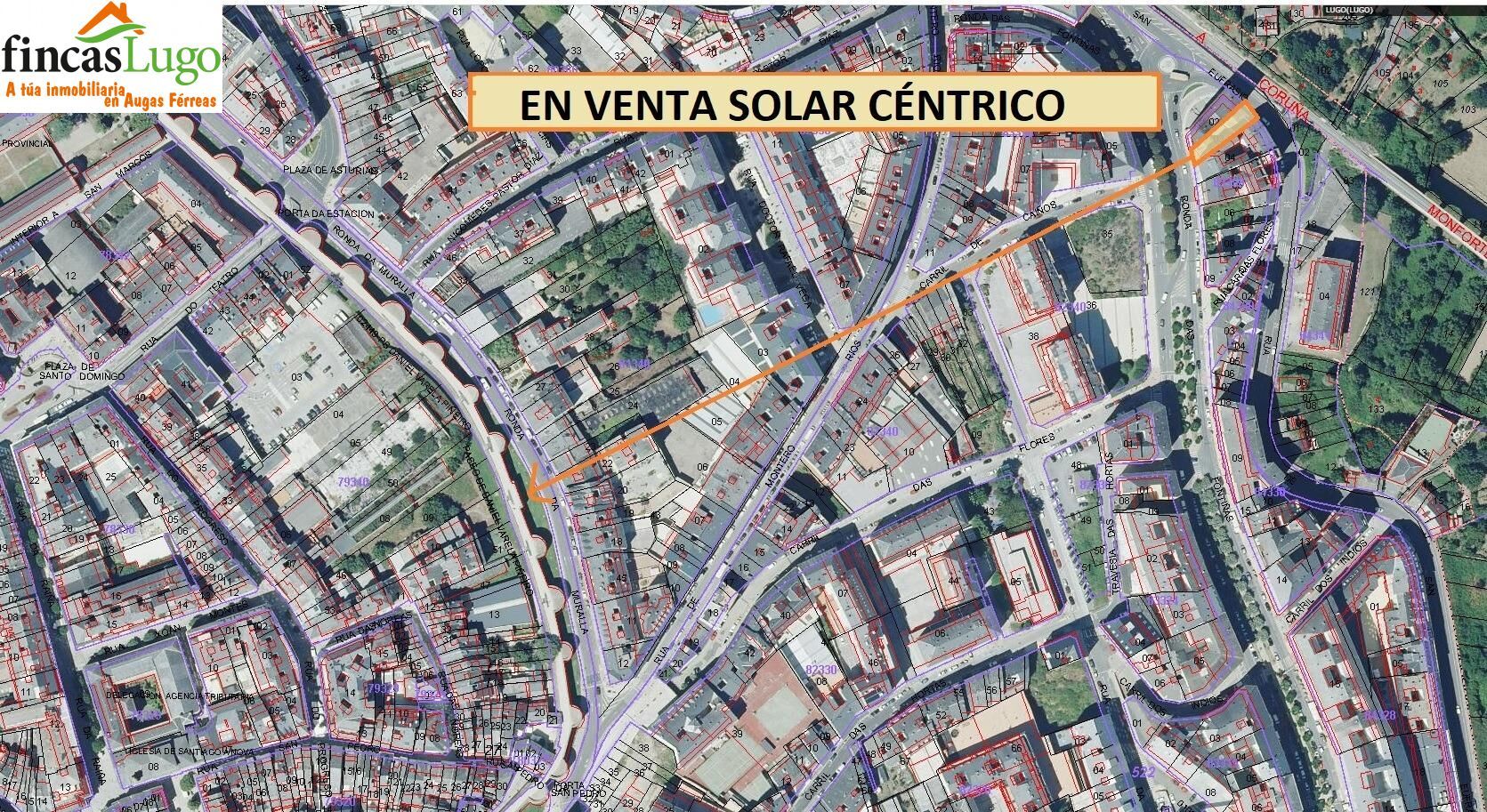 Vista exterior de Residencial en venda en Lugo Capital