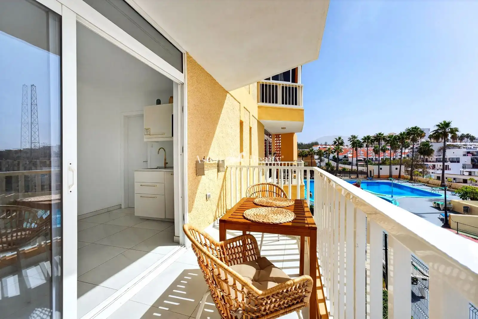 Balcony of Apartments for sale in Arona  with Air Conditioner, Heating and Terrace
