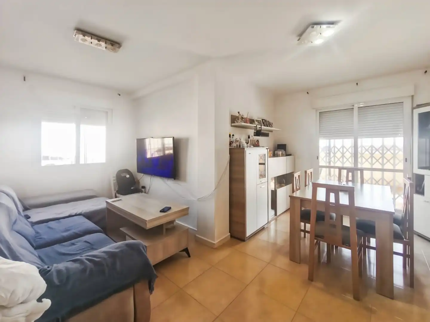 Sala d'estar de Àtic en venda en Almería amb Aire condicionat, Terrassa i Traster