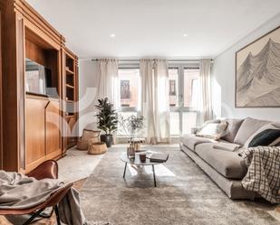 Living room of Apartment to rent in  Madrid Capital  with Air Conditioner