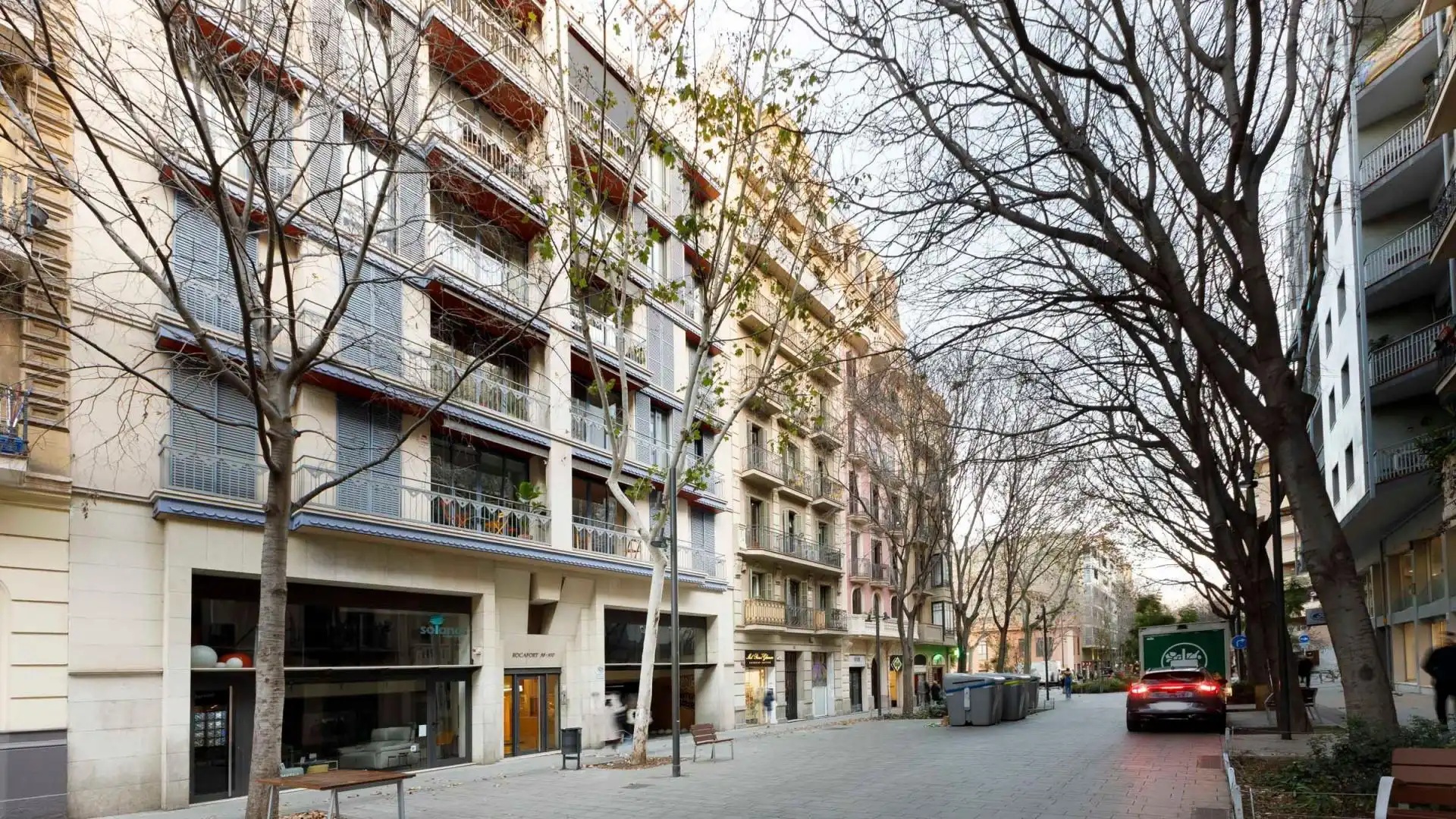 Vista exterior de Oficina de alquiler en Barcelona con Aire acondicionado y Terraza