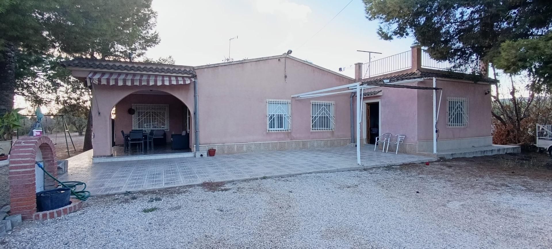 Vista exterior de Casa o xalet en venda en Elche / Elx amb Jardí privat, Terrassa i Traster