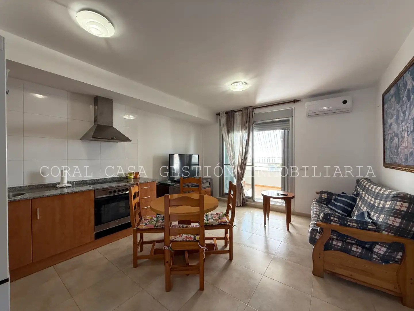 Sala de estar de Apartamento en venta en Chilches / Xilxes con Aire acondicionado, Calefacción y Terraza