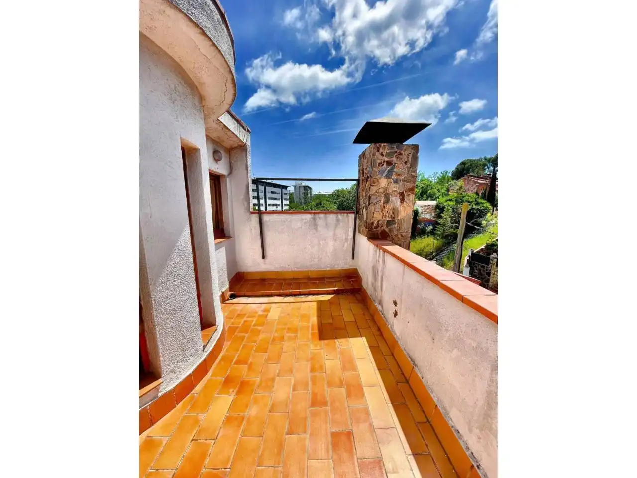 Terraza de Casa o chalet en venta en Cerdanyola del Vallès con Calefacción, Jardín privado y Terraza