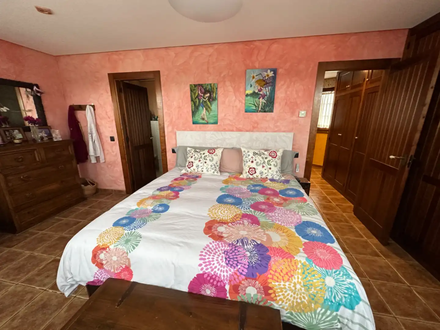 Dormitori de Casa o xalet en venda en Venta de Baños amb Calefacció, Jardí privat i Alarma