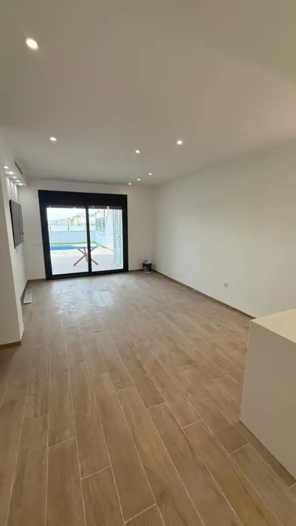 Sala d'estar de Pis de lloguer en Finestrat amb Aire condicionat, Calefacció i Terrassa