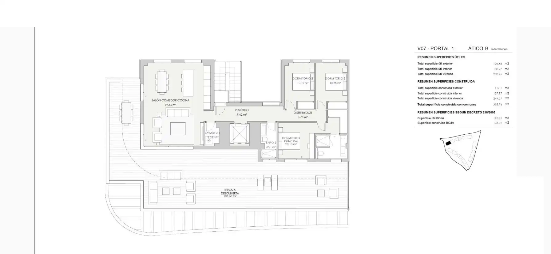 Penthouse with terrace for sale in Benamara - Atalaya, imagen 24