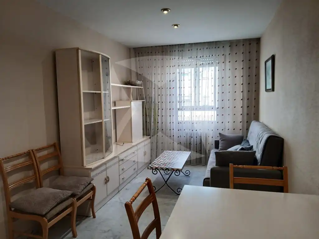 Living room of Flat for sale in Cáceres  with Air Conditioner and Furnished