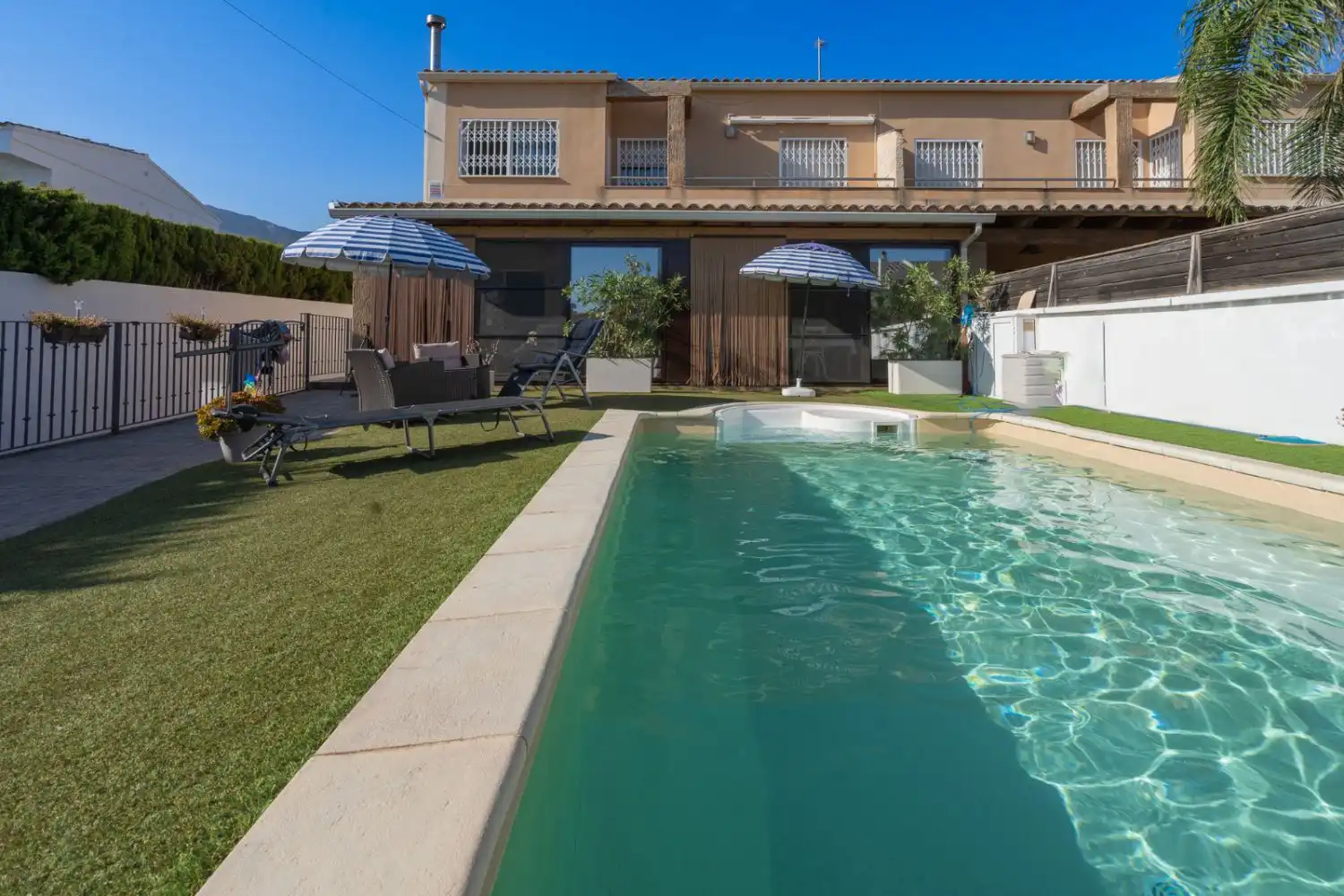 Swimming pool of Houses for sale in Alcanar  with Air Conditioner, Heating and Terrace