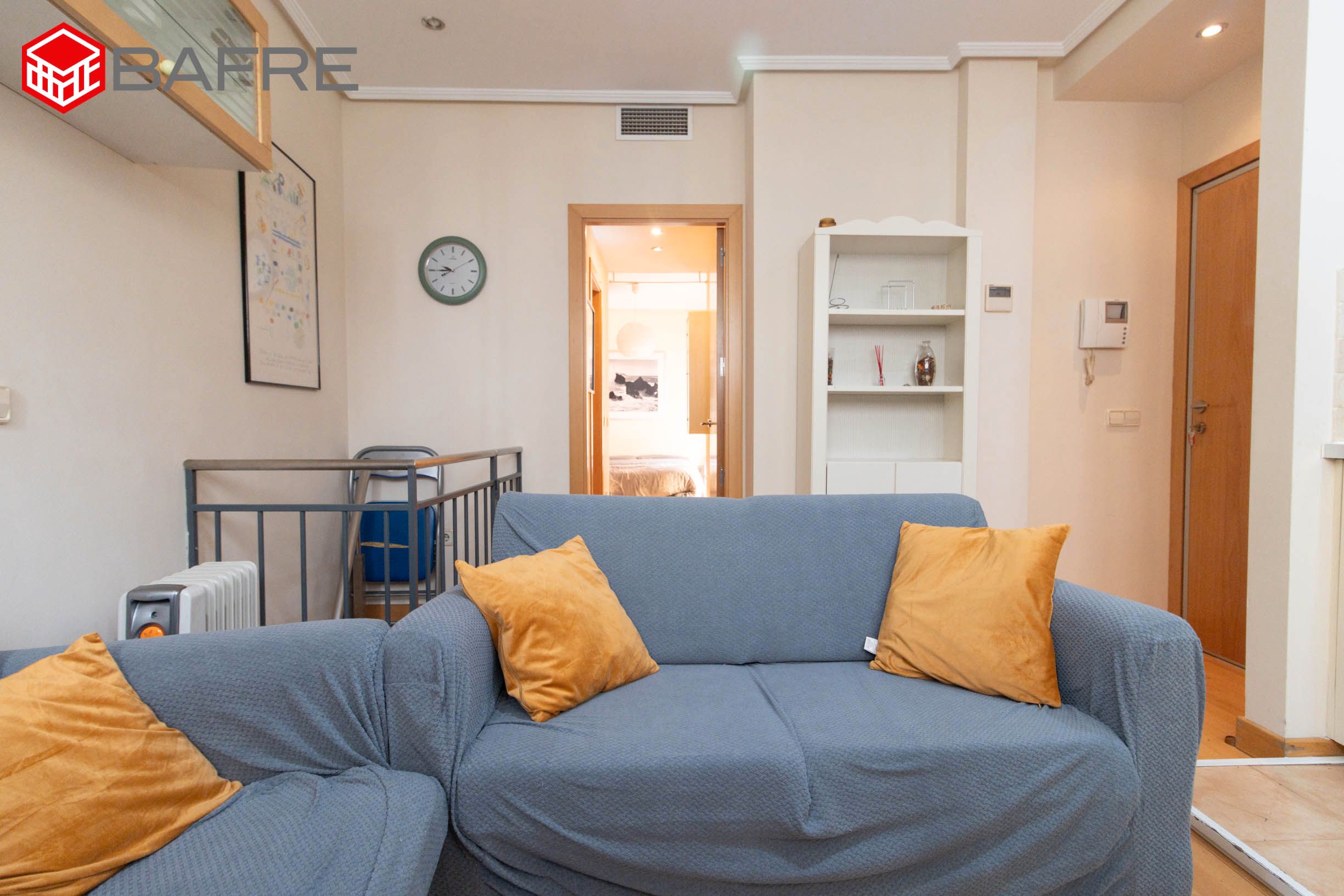 Bedroom of Flat for sale in  Madrid Capital  with Heating