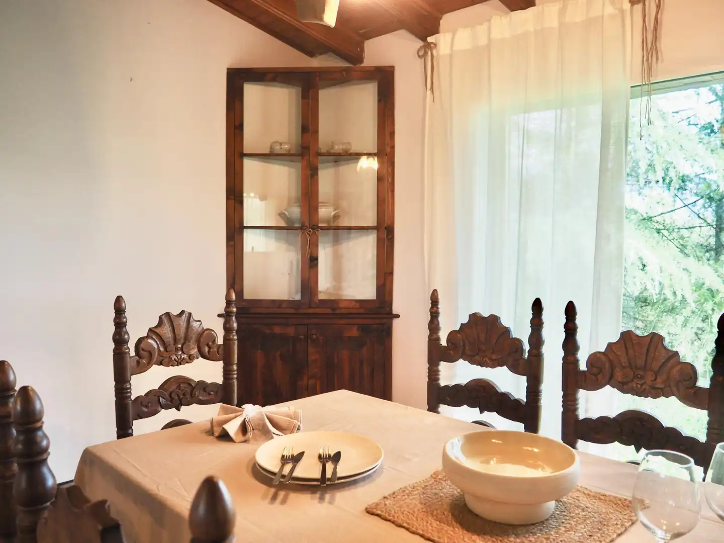 Dining room of Houses for sale in Sant Celoni  with Air Conditioner, Heating and Private garden