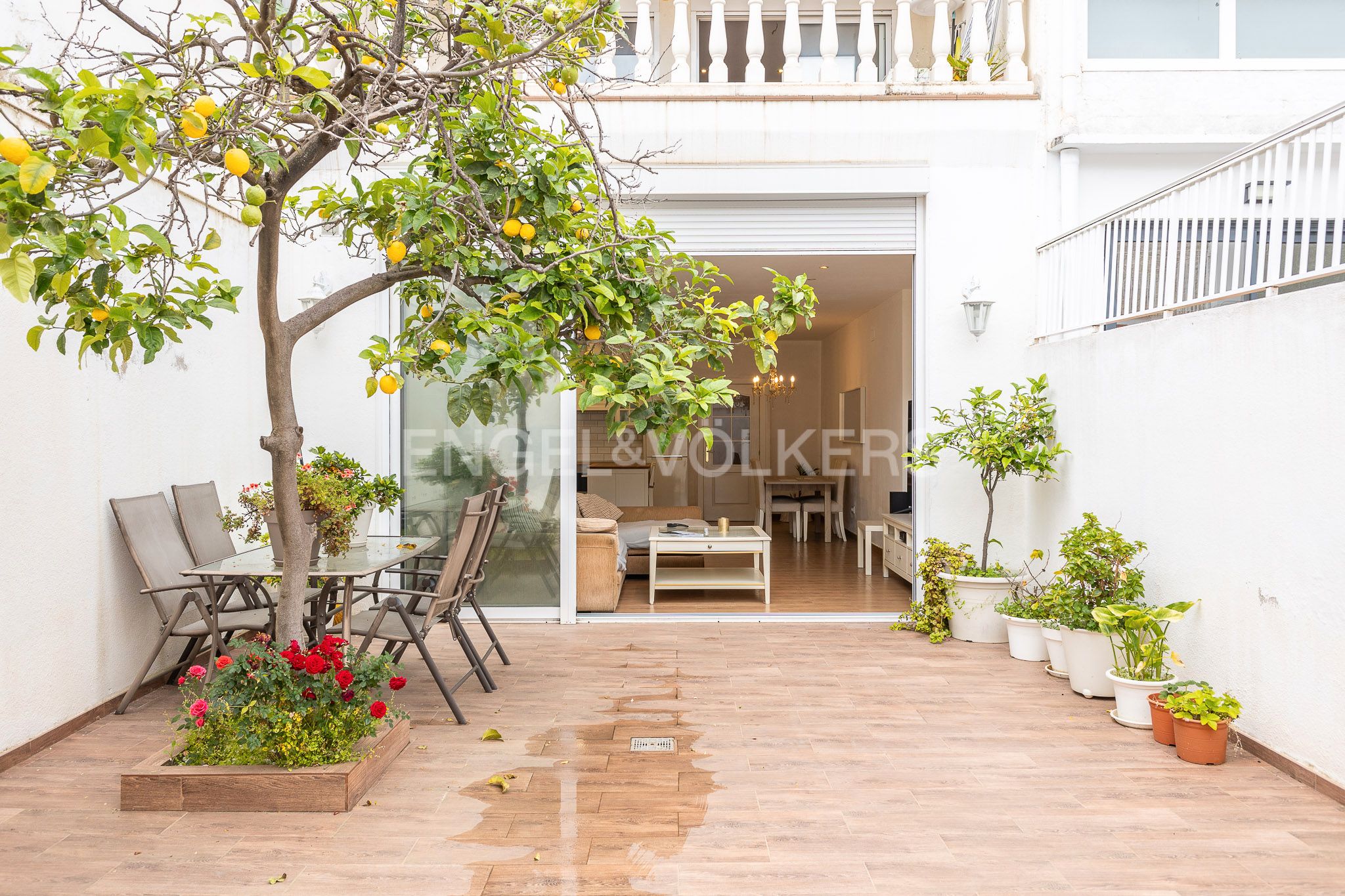 Terrace of House or chalet for sale in Mataró  with Heating, Private garden and Balcony