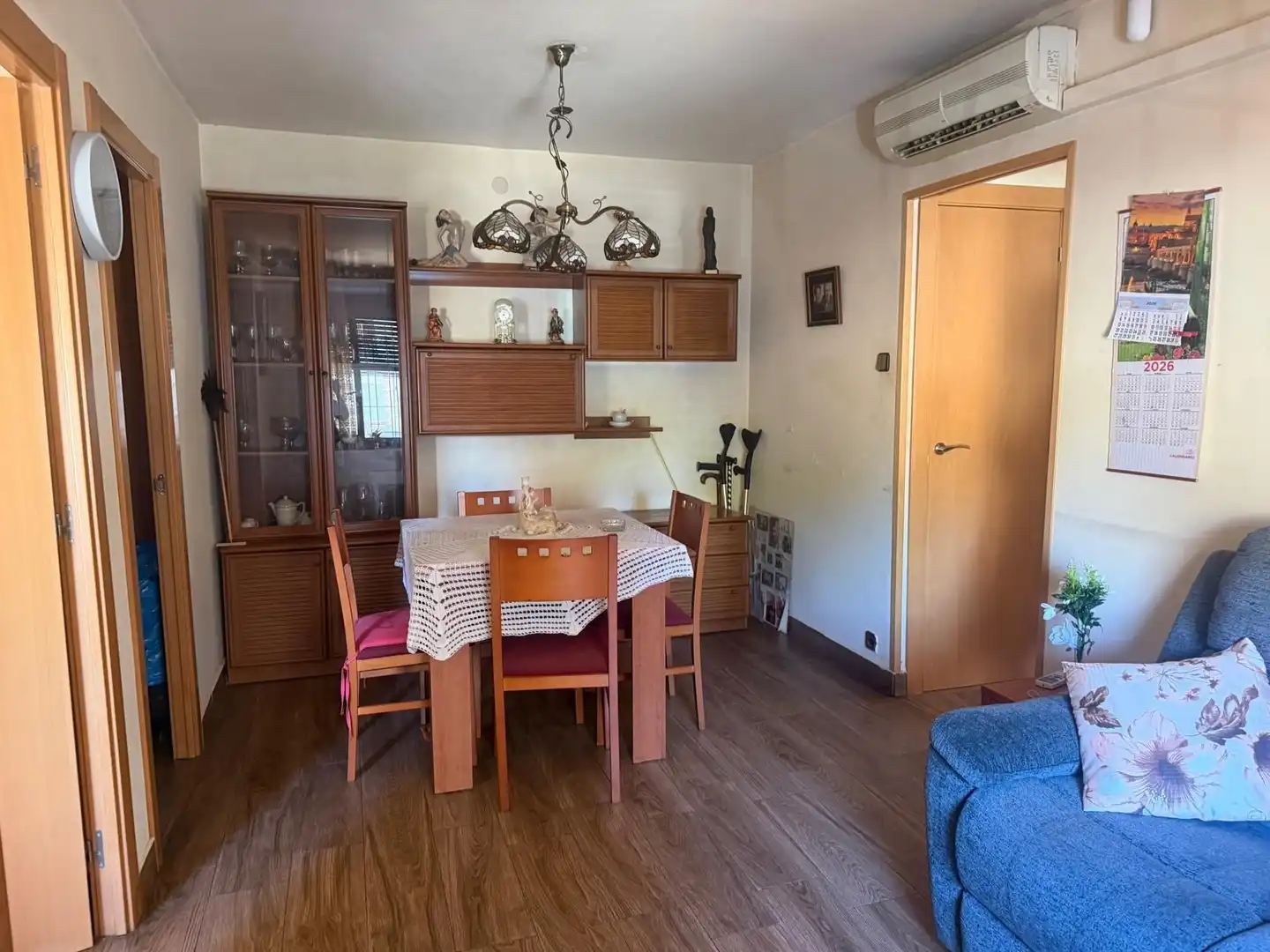 Dining room of Flat for sale in Barcelona  with Air Conditioner and Furnished