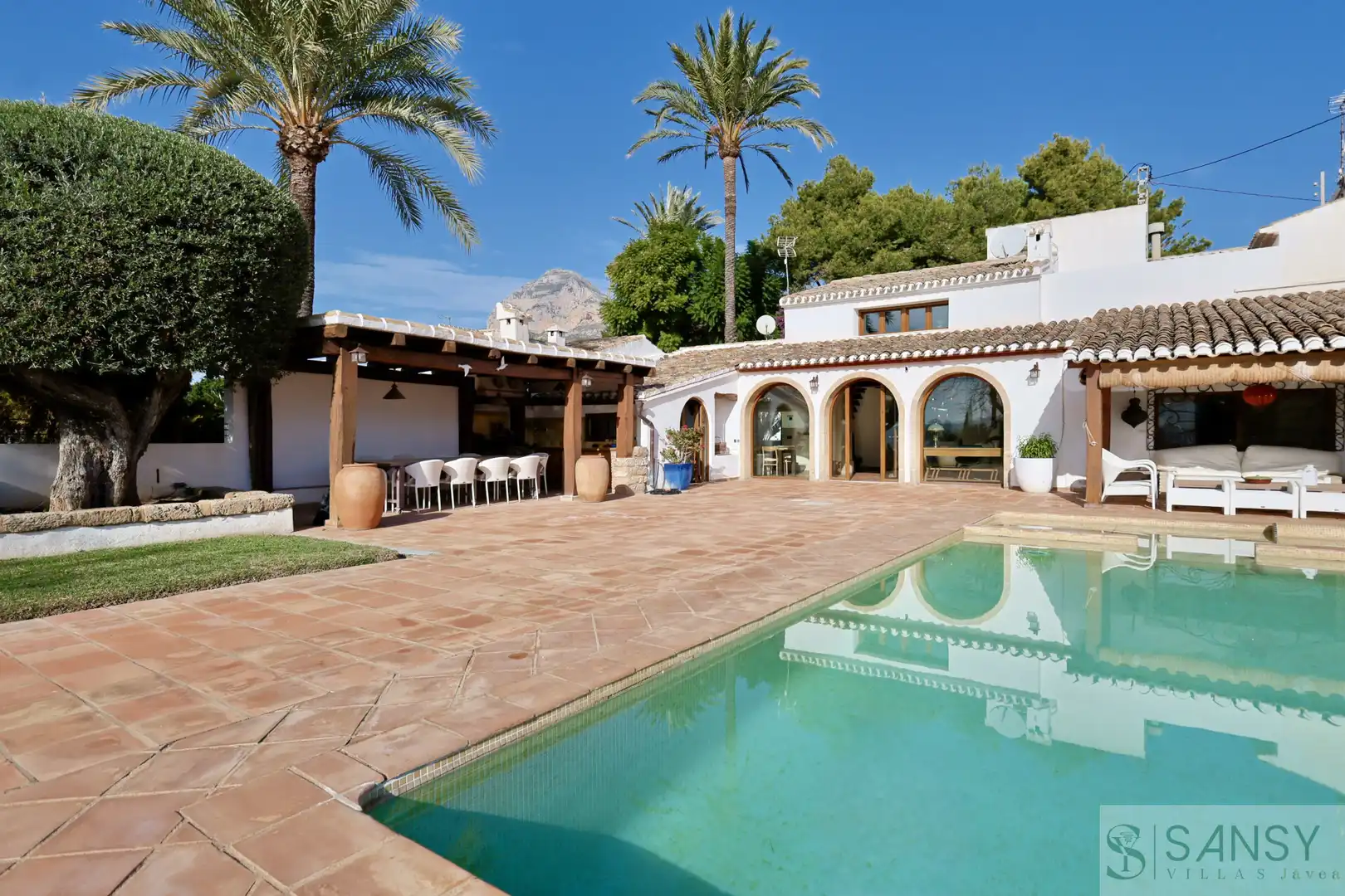 Exterior view of Houses for sale in Jávea / Xàbia  with Air Conditioner, Heating and Terrace