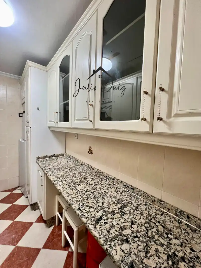 Kitchen of Flat for sale in Coria del Río  with Air Conditioner and Furnished