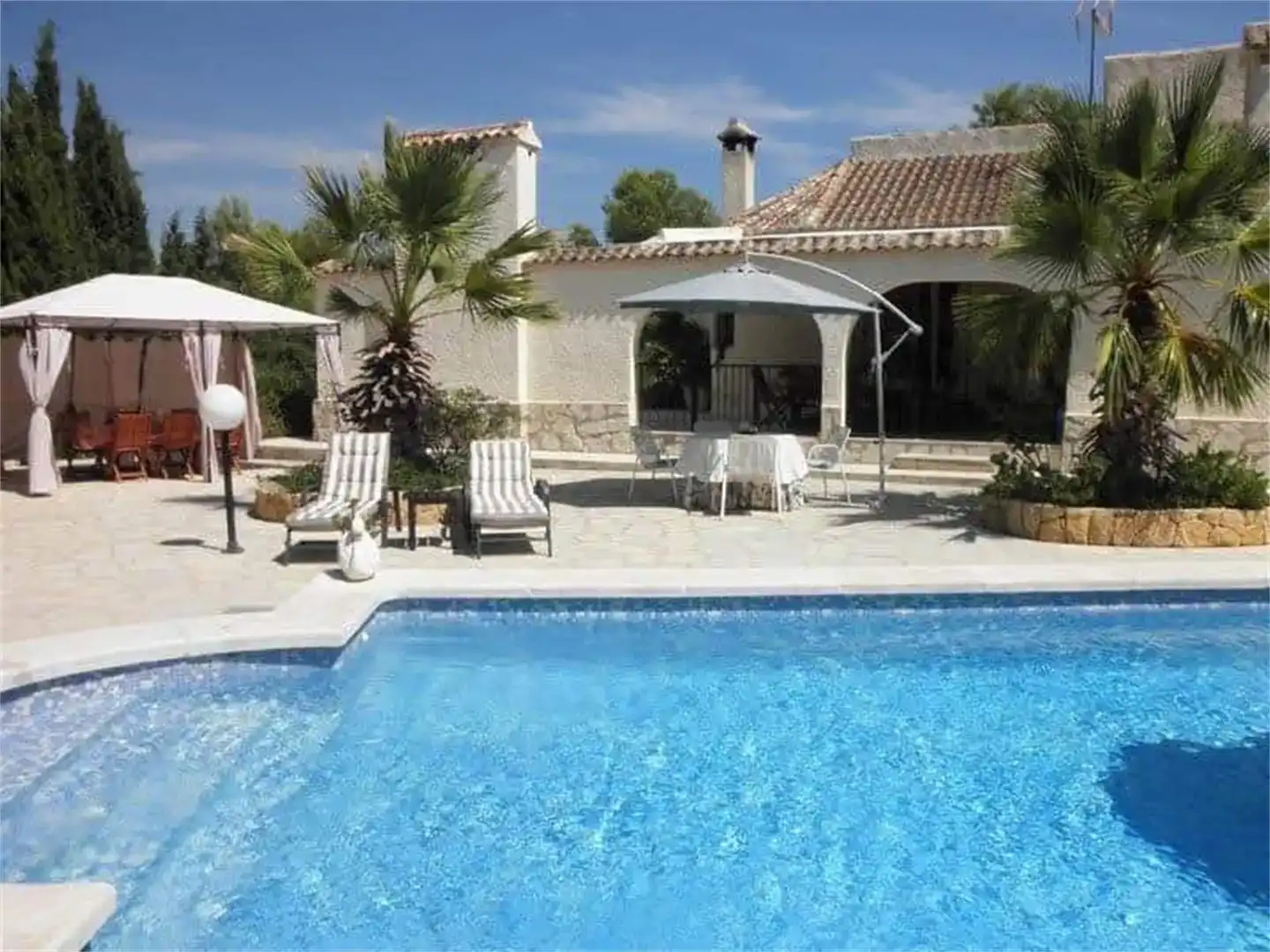 Piscina de Casa o xalet en venda en La Nucia amb Aire condicionat i Piscina