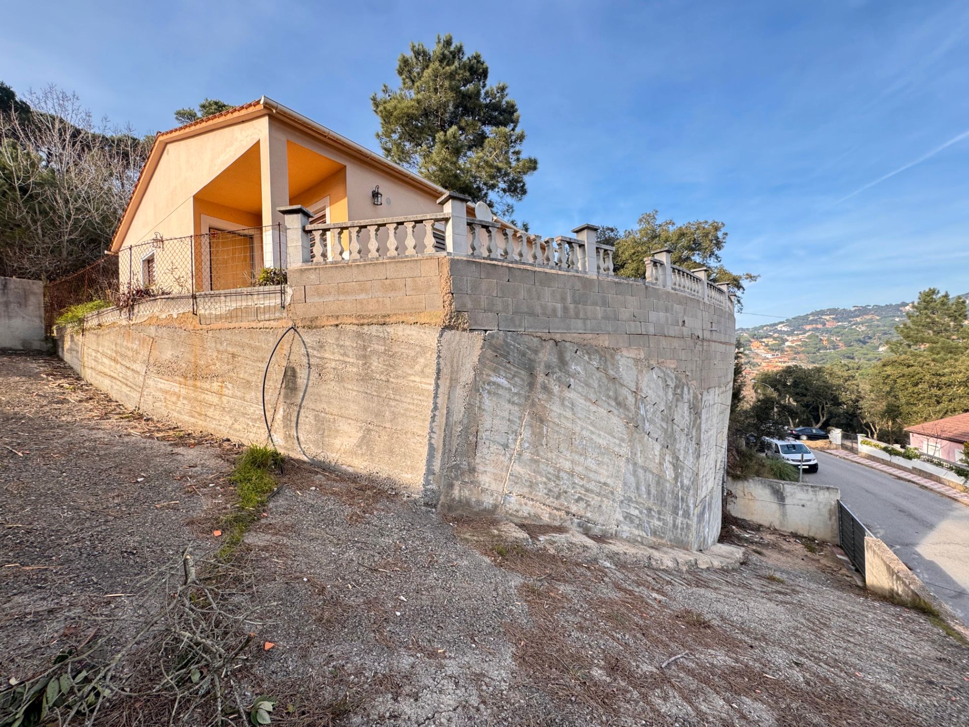 Vista exterior de Casa o chalet en venta en Lloret de Mar con Jardín privado y Terraza