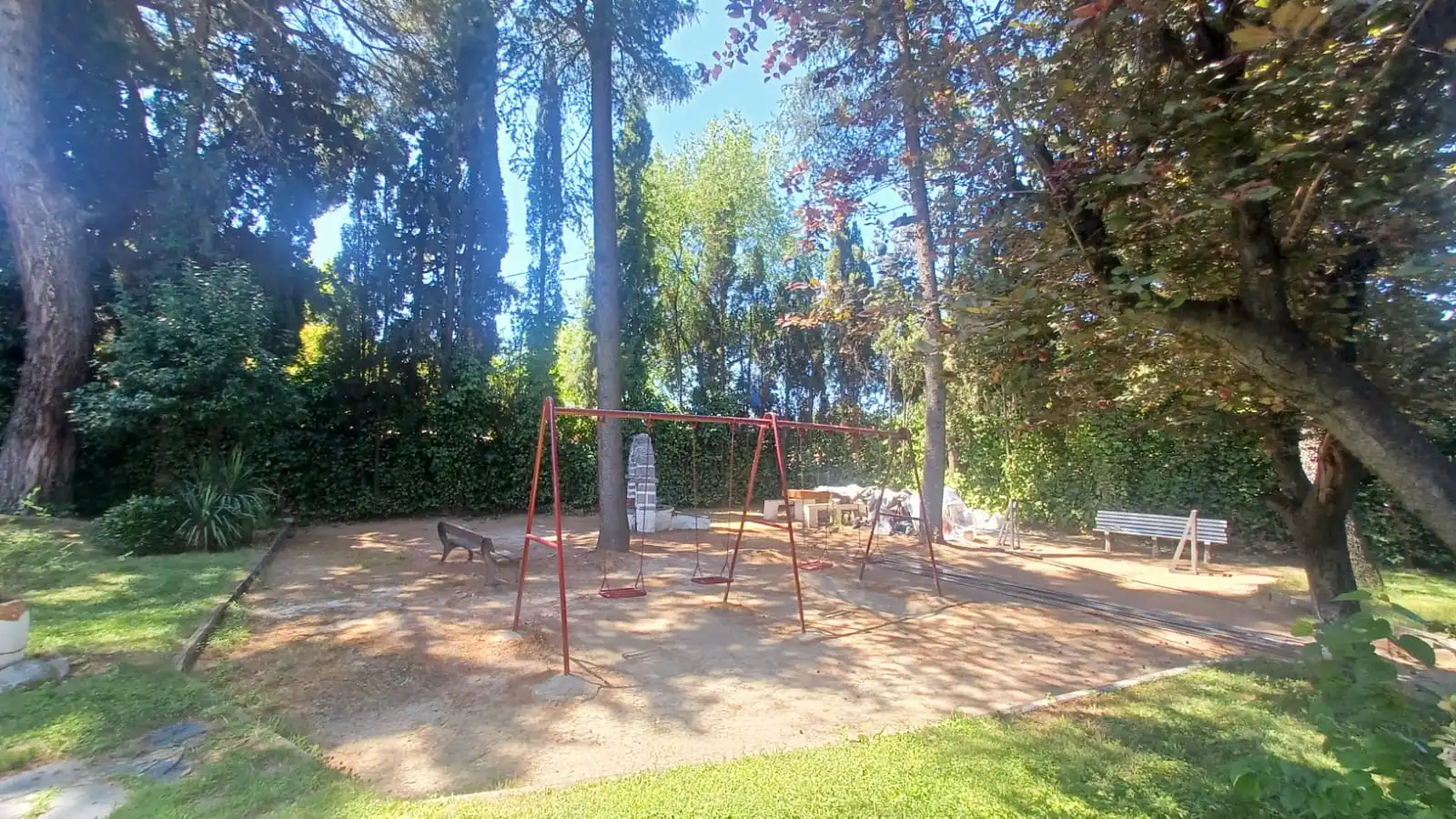 Garten von Wohnung zum Verkauf in Collado Villalba mit Heizung, Parkett und Terrasse