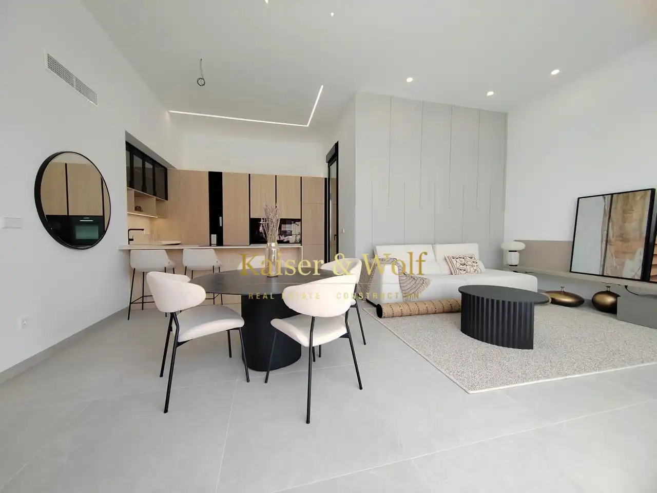 Sala de estar de Casa o chalet en venta en Rojales con Jardín privado, Terraza y Piscina