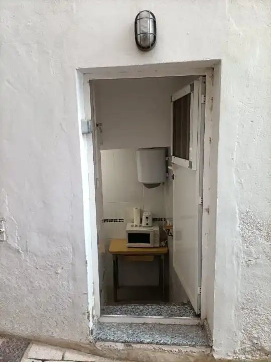 Kitchen of Flat for sale in Viver  with Furnished and Balcony