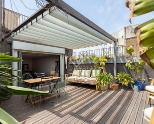 Terrassa de Àtic de lloguer en  Barcelona Capital amb Aire condicionat, Calefacció i Parquet
