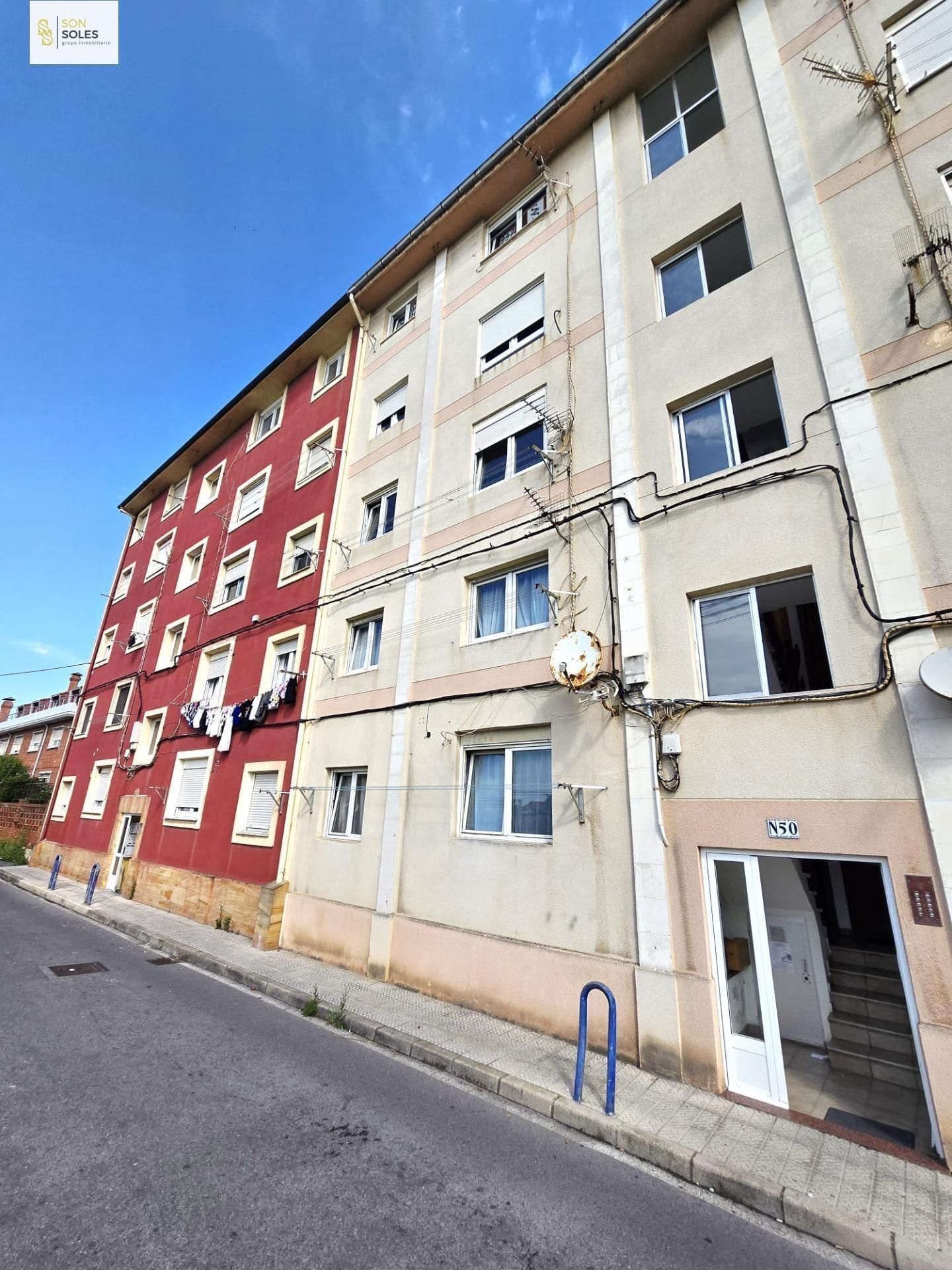 Exterior view of Flat for sale in Santander  with Heating and Parquet flooring