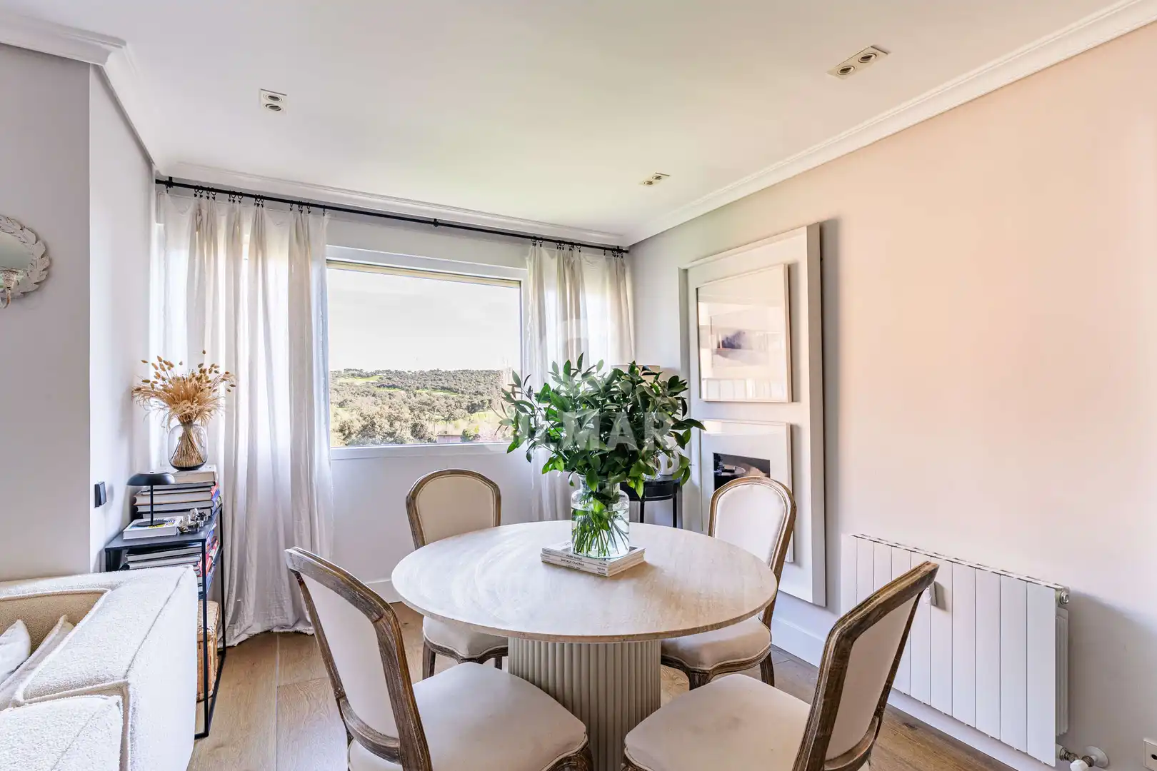 Dining room of Flat for sale in Madrid  with Heating, Private garden and Swimming Pool