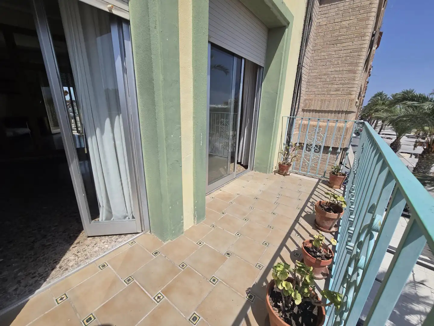 Terrasse von Wohnung zum Verkauf in Castellón de la Plana / Castelló de la Plana mit Abstellraum und Balkon