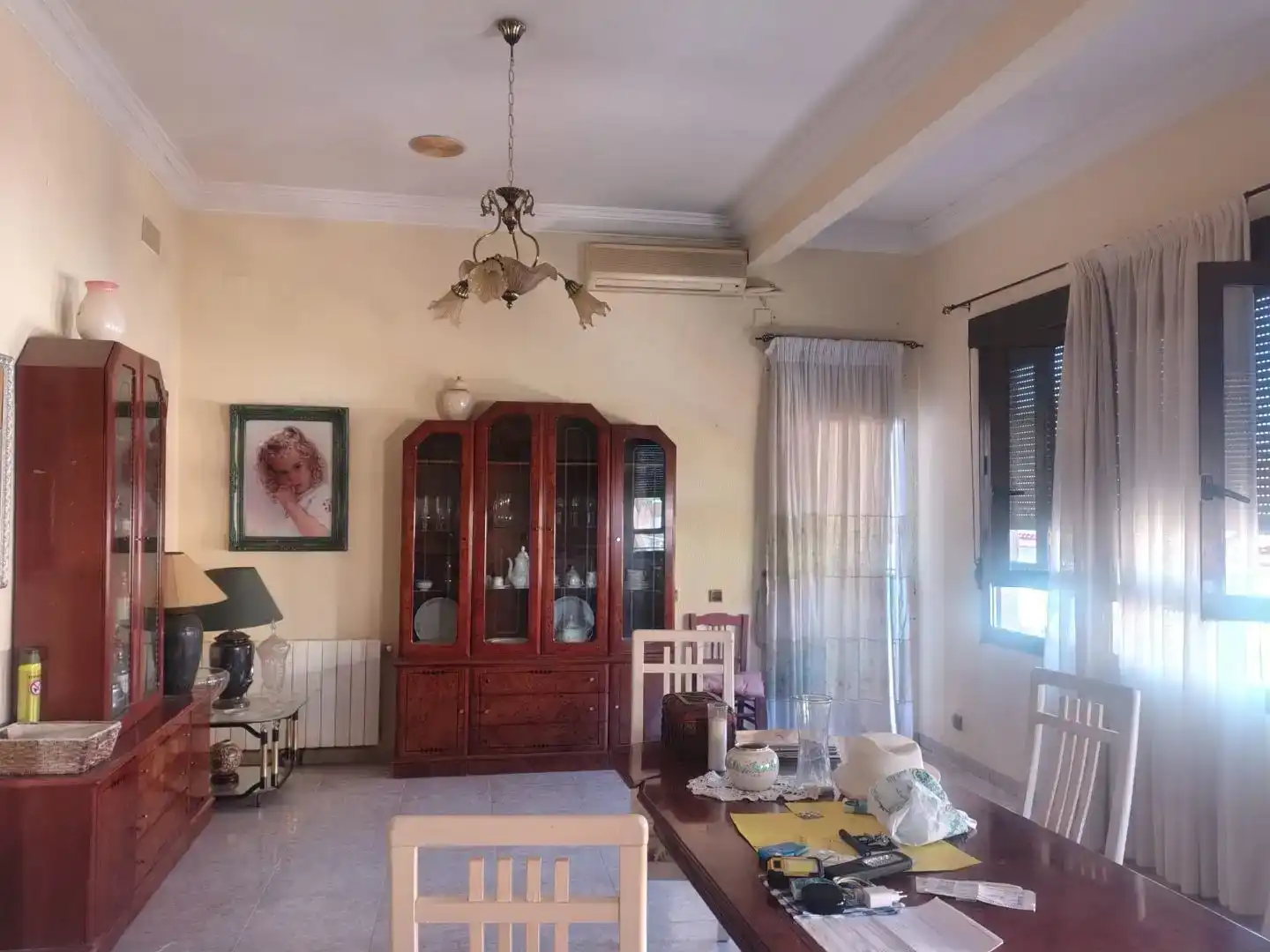 Sala d'estar de Finca rústica en venda en Villatorres amb Aire condicionat, Traster i Balcó