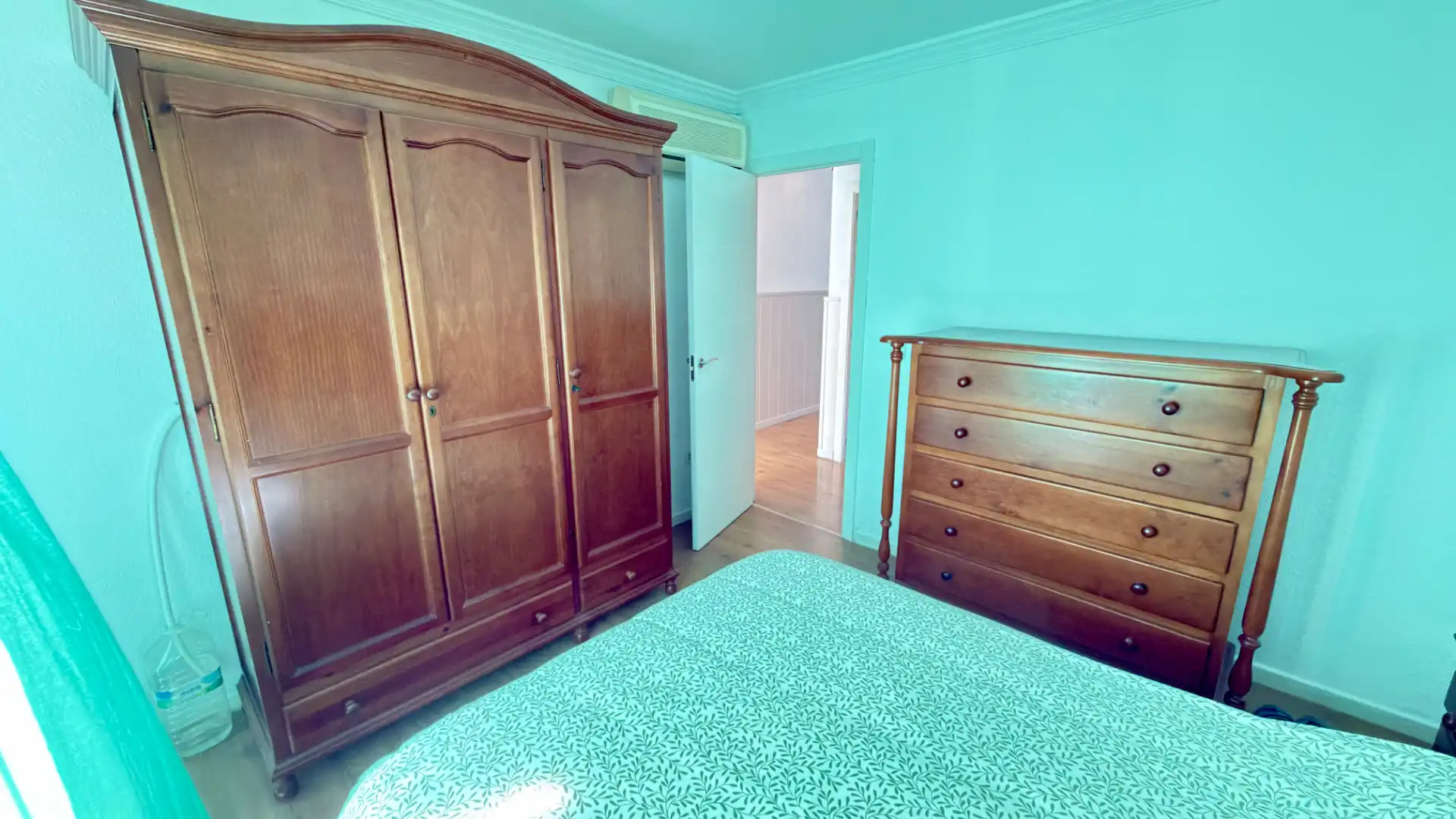 Habitación de Piso de alquiler en Málaga con Aire acondicionado, Terraza y Amueblado