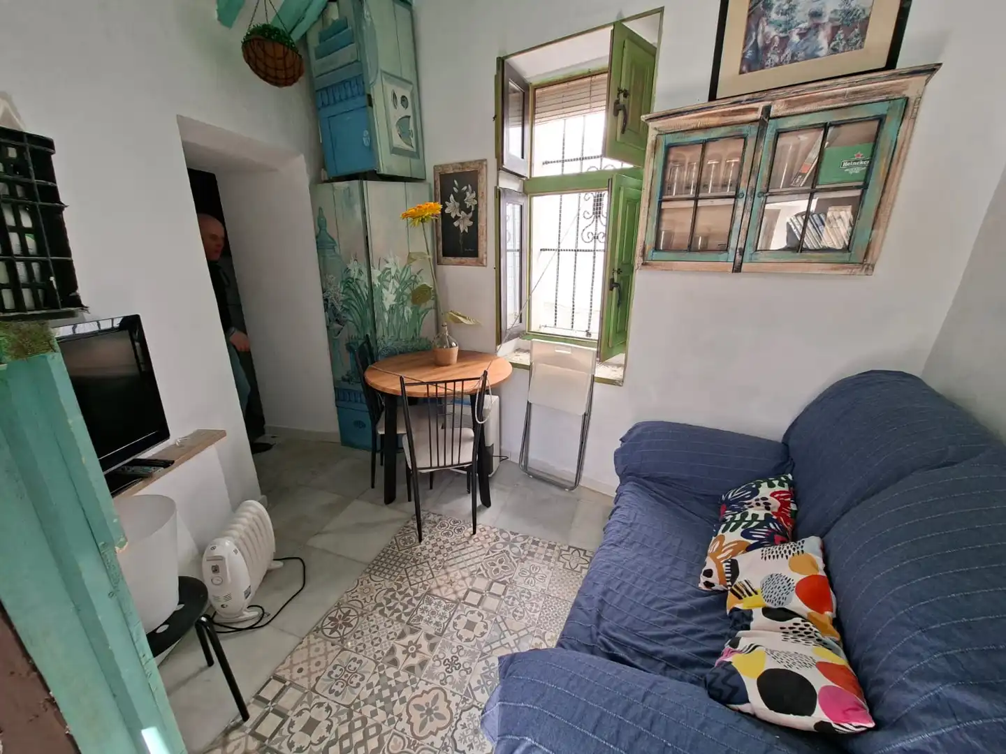 Sala d'estar de Apartament en venda en Vejer de la Frontera amb Moblat, Forn i Rentadora