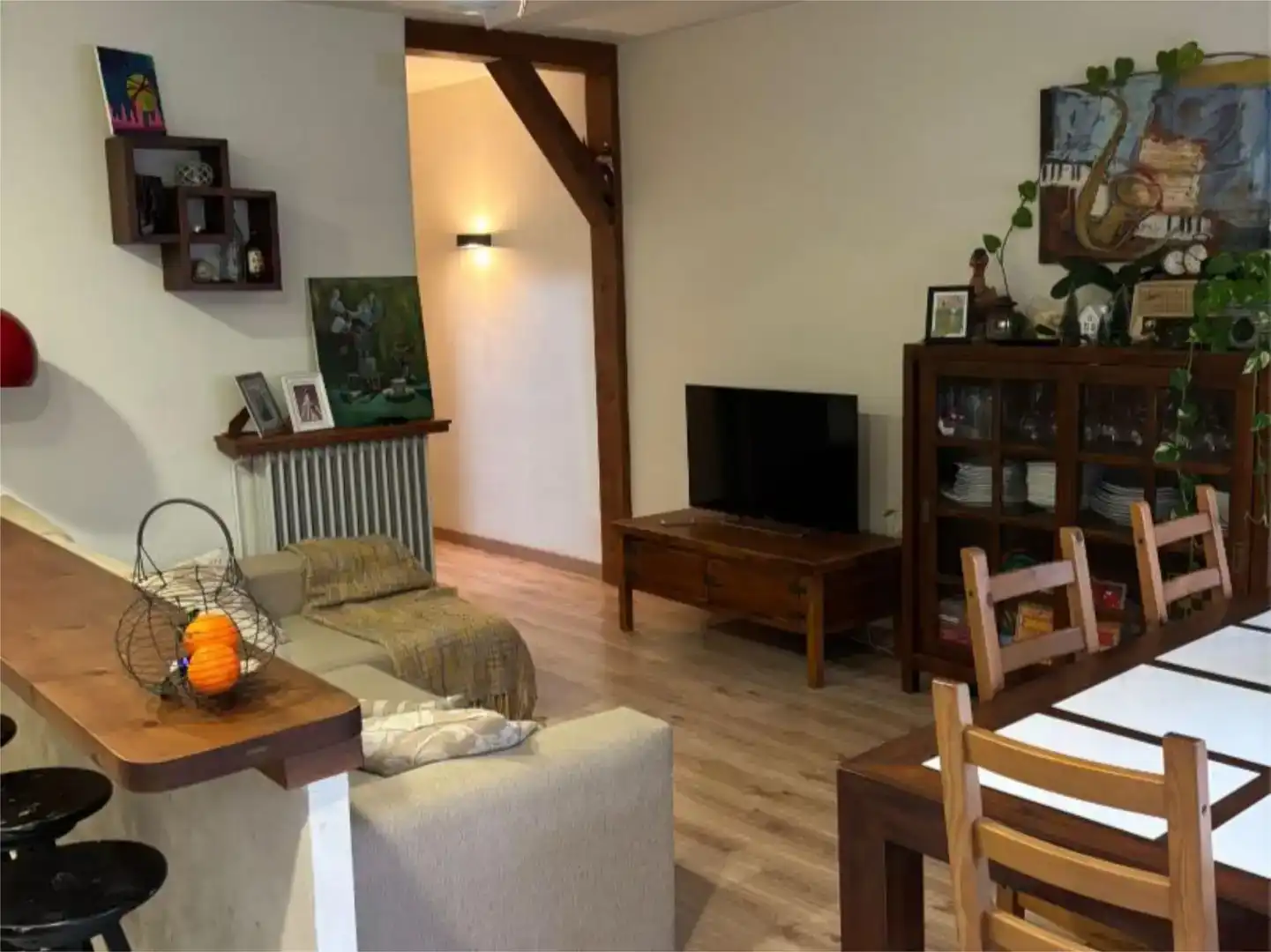Sala de estar de Dúplex en venta en Tàrrega con Parquet y Balcón