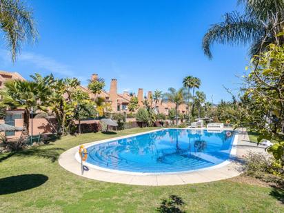 Garden of Single-family semi-detached for sale in Marbella  with Air Conditioner and Terrace