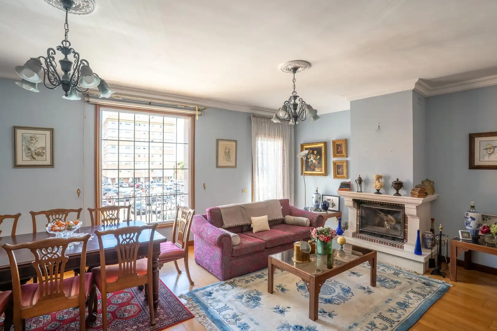 Living room of Houses for sale in San Cristóbal de la Laguna  with Air Conditioner, Terrace and Storage room
