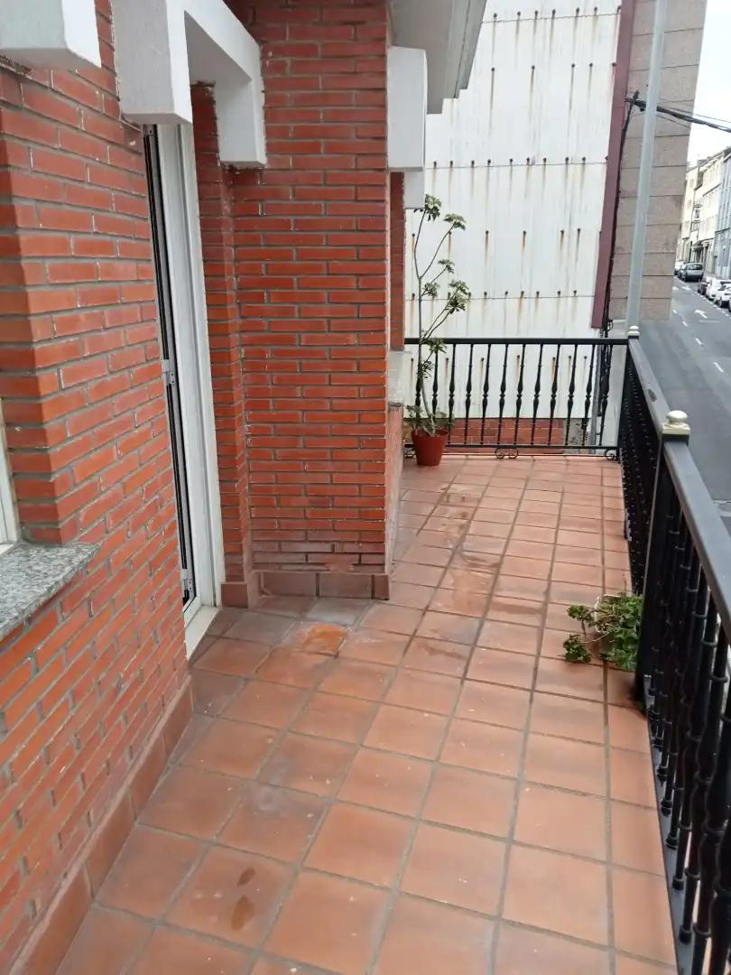Terraza de Casa o chalet en venta en Santiago de Compostela  con Calefacción, Jardín privado y Terraza