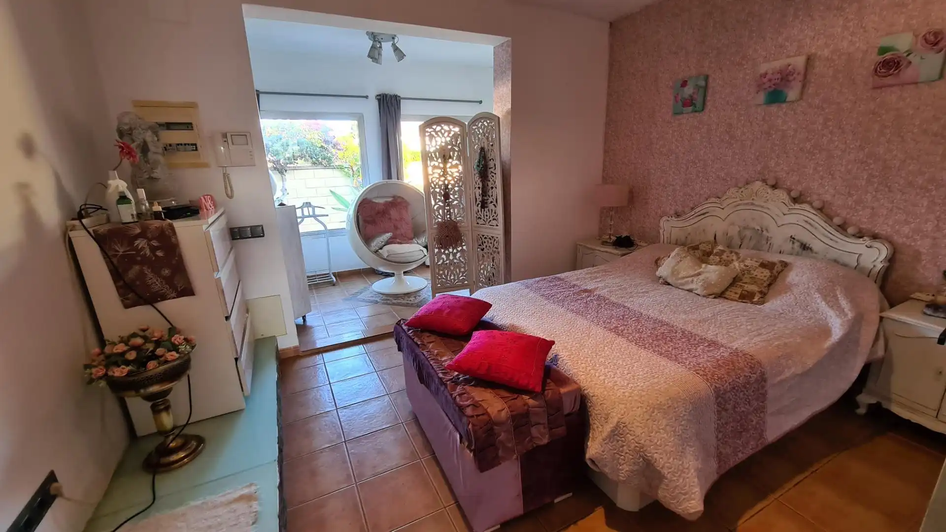 Habitación de Casa o chalet en venta en Amposta con Jardín privado, Terraza y Piscina